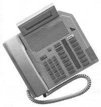 Black Gray Nortel Meridian Centrex M5316 NT4x42  Business Phone