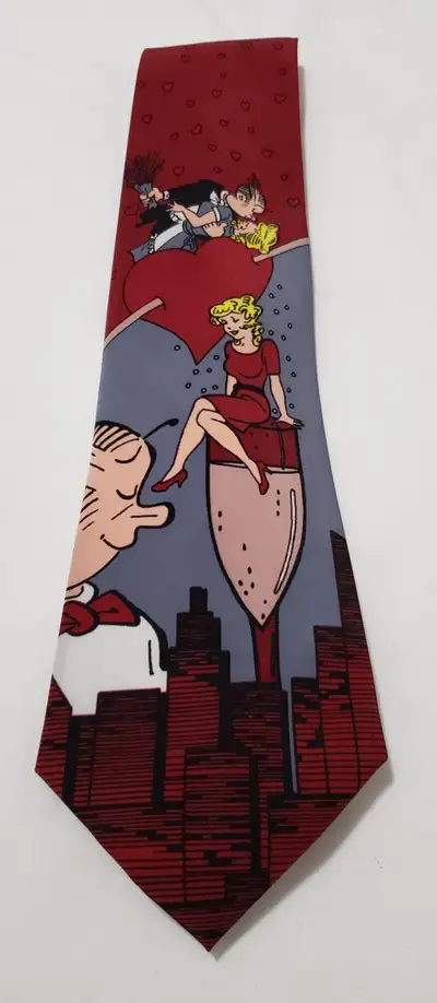 All 100% polyester. Blondie & Dagwood, Archie, Betty & Veronica, Spiderman, Bugs Bunny, Tweety, Taz,...