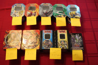 Pokemon and Yu-Gi-Oh Card Tins (no cards)