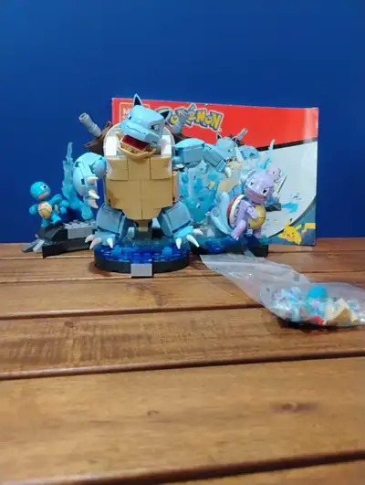 mega construx blastoise pokémon evolution set, View more