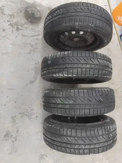 Winter Tires are in excellent condition - Priced to sell them quickly - Size 185/65R15 They will fit...