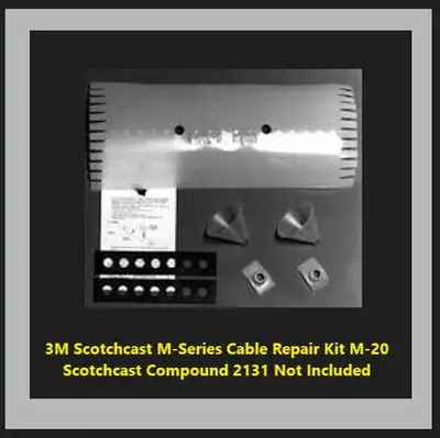 (NEW) 3M Scotchcast M-Series Cable Repair Kit M-20, View more