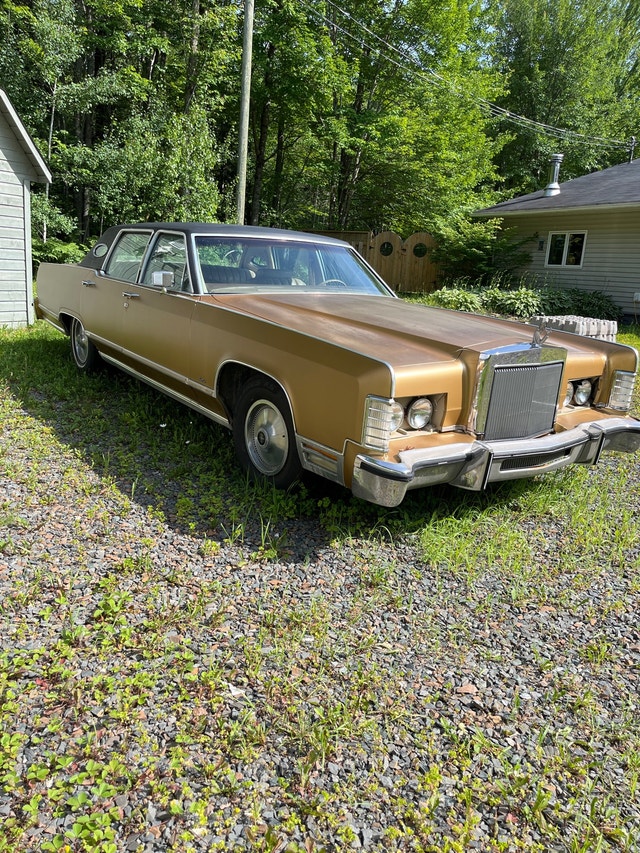 1979 Lincoln Continental Towncar Classic Cars Fredericton Kijiji
