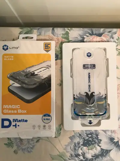 Clear plastic iPhone 16 iPhone16 Pro case, View more