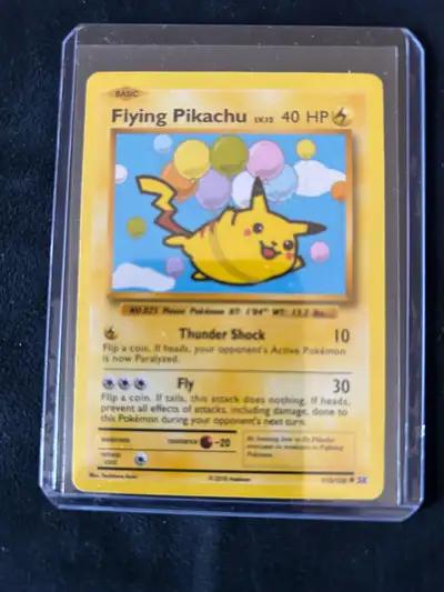 Pokemon card - Flying Pikachu , View more