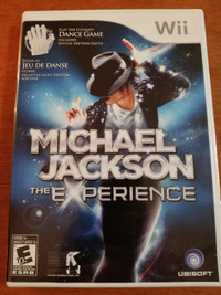 Wii MICHAEL JACKSON GAME - EXCELLENT CONDITION