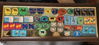 Vintage hunting patches +badges 
