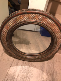 Mirror $80 wood/wicker 
