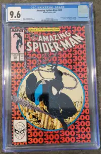 The Amazing Spider-man #300 mint 9.6 CGC rating!