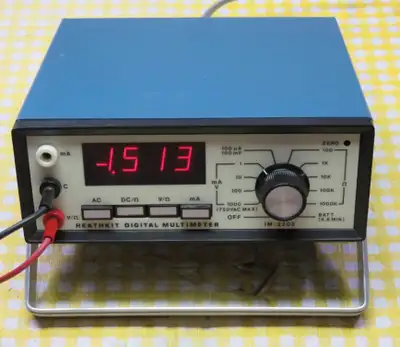 Heathkit multimeter, View more