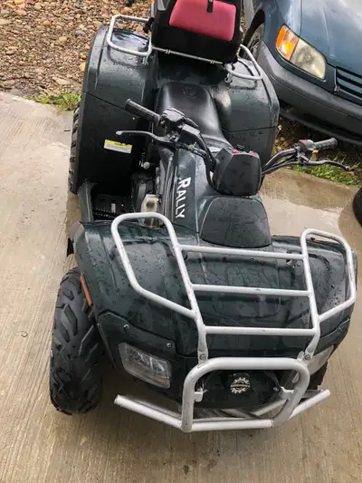 Running and driving project quad for sale. Not perfect but priced to move. The good: -strong engine...