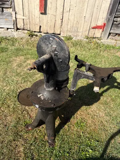 Antique cream separator, View more