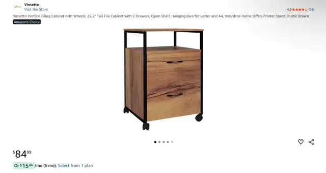 File Cabinet / Storage Table in Dressers & Wardrobes in Oshawa / Durham Region - Image 11