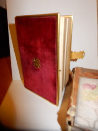 Holy Bible( Rare), Old and New testaments [1855] brass latch red