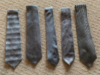 Men's Ties - Grey