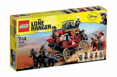 LEGO 79108 THE LONE RANGER-STAGECOACH ESCAPE!, View more