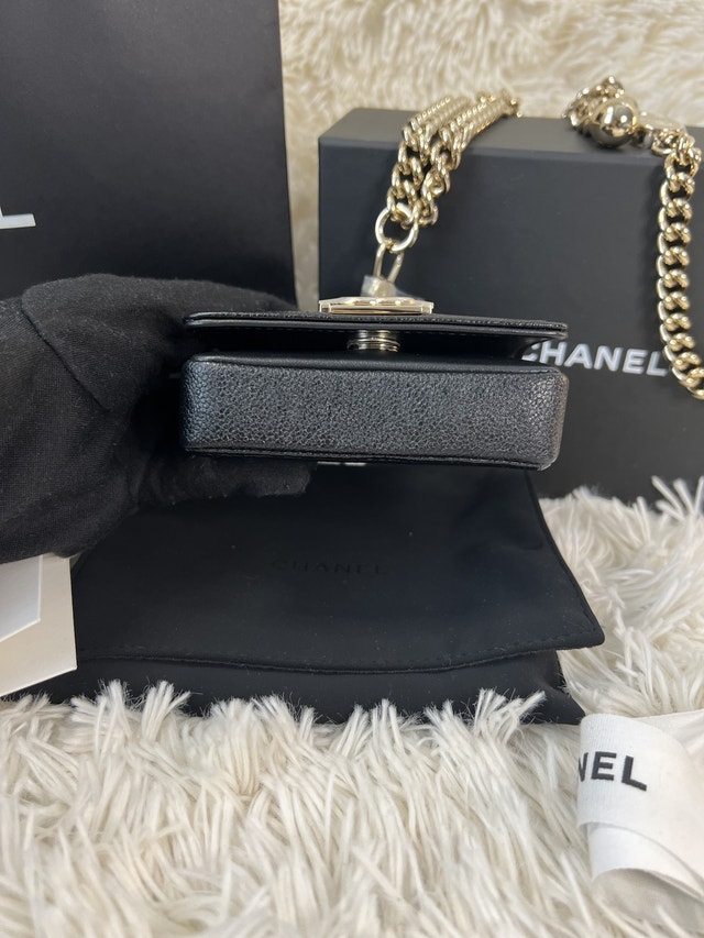 Authentic Chanel Detachable Boy Belt bag 22S2 collection Women's