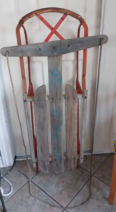 vintage sled, View more