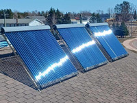 Solar Hot Water Panels 
