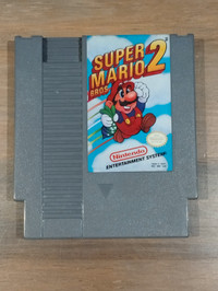 Ssuper Mario Bros 2 for the Nintendo console (NES)
