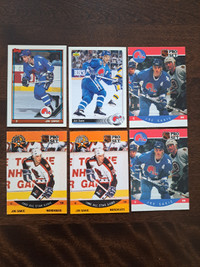 Cartes de hockey Joe Sakic Nordiques de Québec