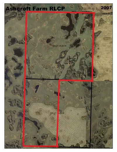 Ducks Unlimited Canada (DUC) has the following land for sale: Prairie View Municipality NW 27-16-25...
