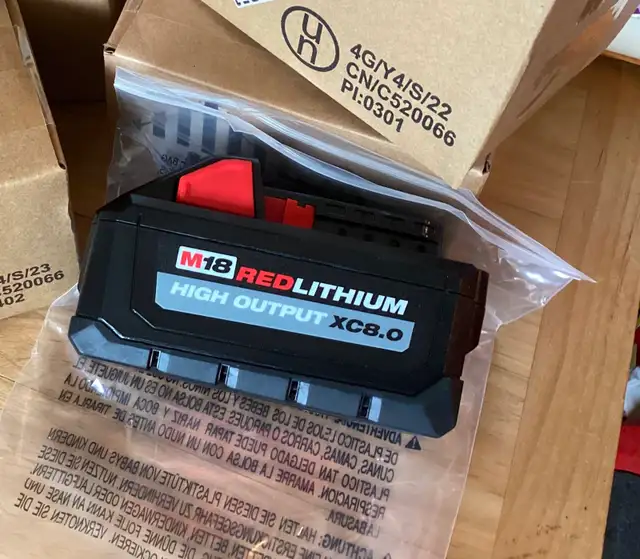 Milwaukee M18 xc8 high output battery | Power Tools | Red Deer | Free ...
