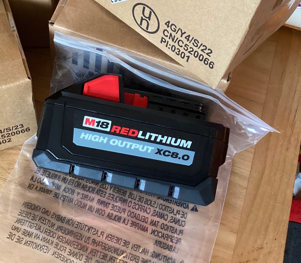 Milwaukee M18 xc8 high output battery | Power Tools | Red Deer | Free ...