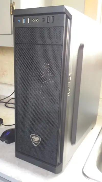 Intel based computer for sale. Cougar MX 330-X Gaming Midi Tower. (New) Asus prime Z590-V motherboar...