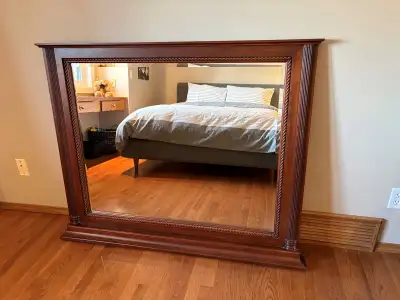 Solid Wood Frame Mirror, View more