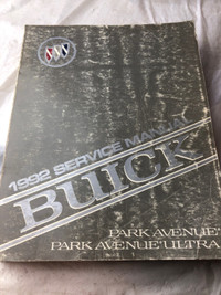 VINTAGE 1992 BUICK PARK AVENUE FACTORY REPAIR MANUAL #M0880