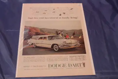 1960 Dodge Dart Station Wagon Original Ad, View more