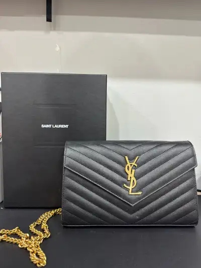 YSL Bag - Classic Cassandre Chain Wallet, View more