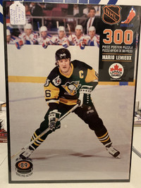 Mario Lemieux Puzzle GIANT NEW SEALED NHL 1992 Booth 278