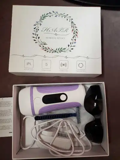 HAIR REMOVAL LASER MACHINE IPL TECHNOLOGY LIKE NEW $40, View more