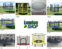 New Outdoor Trampolines - Many    Sizes
