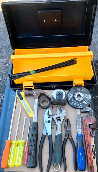 Toolbox With Tools, View more
