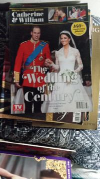 8 Royal wedding magazine bundle