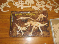 Woodcraft Construction Kit 1 - 4 Dinosaur Skeletons