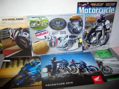 Six Motorcycle Magazines for the Collector, View more
