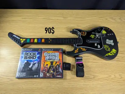 Rock Band Et Guitar Hero Prix En Description, View more