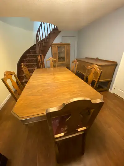 Antique Dining Room Set, View more