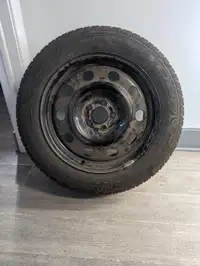 Goodyear Ultragrip winter tires, 235/55/17 on steele rims, x4