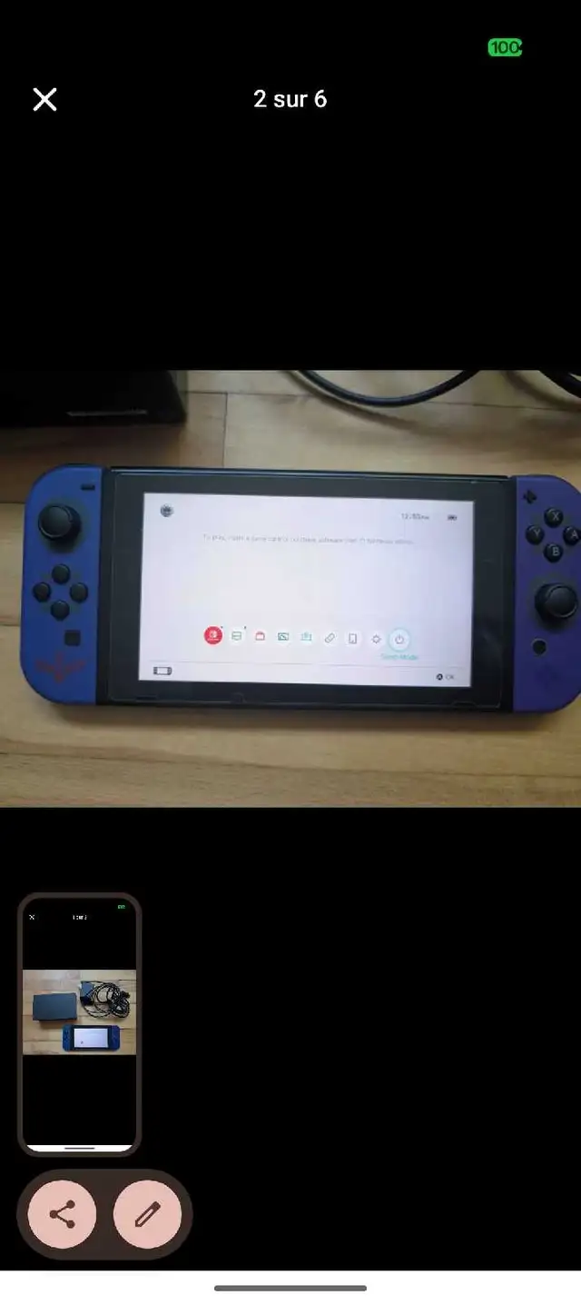 Nintendo switch v2 hekkate 256 gb 50 JEUX in Nintendo Switch in Longueuil / South Shore - Image 3