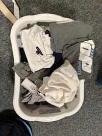 Bin of mens clothes - some brand new!! Some used 