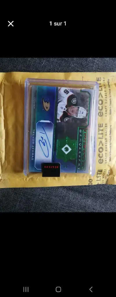 Carte de Hockey Trevor Zegras Autographiée, View more