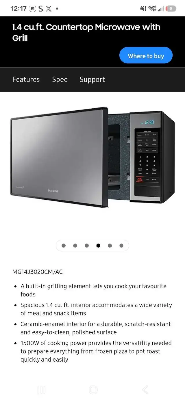Samsung Microwave 584199983313735684
