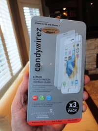New Candywirez HD Tempered Glass IPhone 6 to 8 Screen Protectors