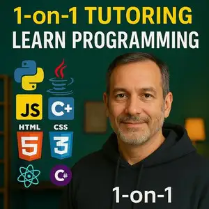 1-on1 PROGRAMMING | PYTHON JAVA CPP JAVASCRIPT MACHINE LEARNING, View more
