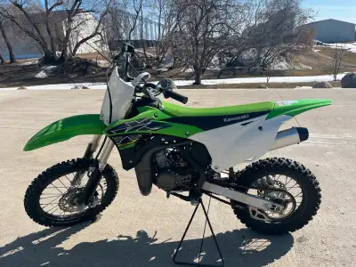 KX85 one owner. Barely used. Just back from the bike shop. All checked over serviced and ready to go...